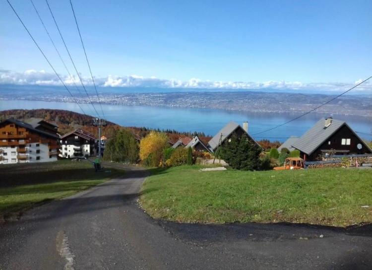 Duplex En Station Vue Sur Lac Leman Thollon-les-Memises Exterior foto